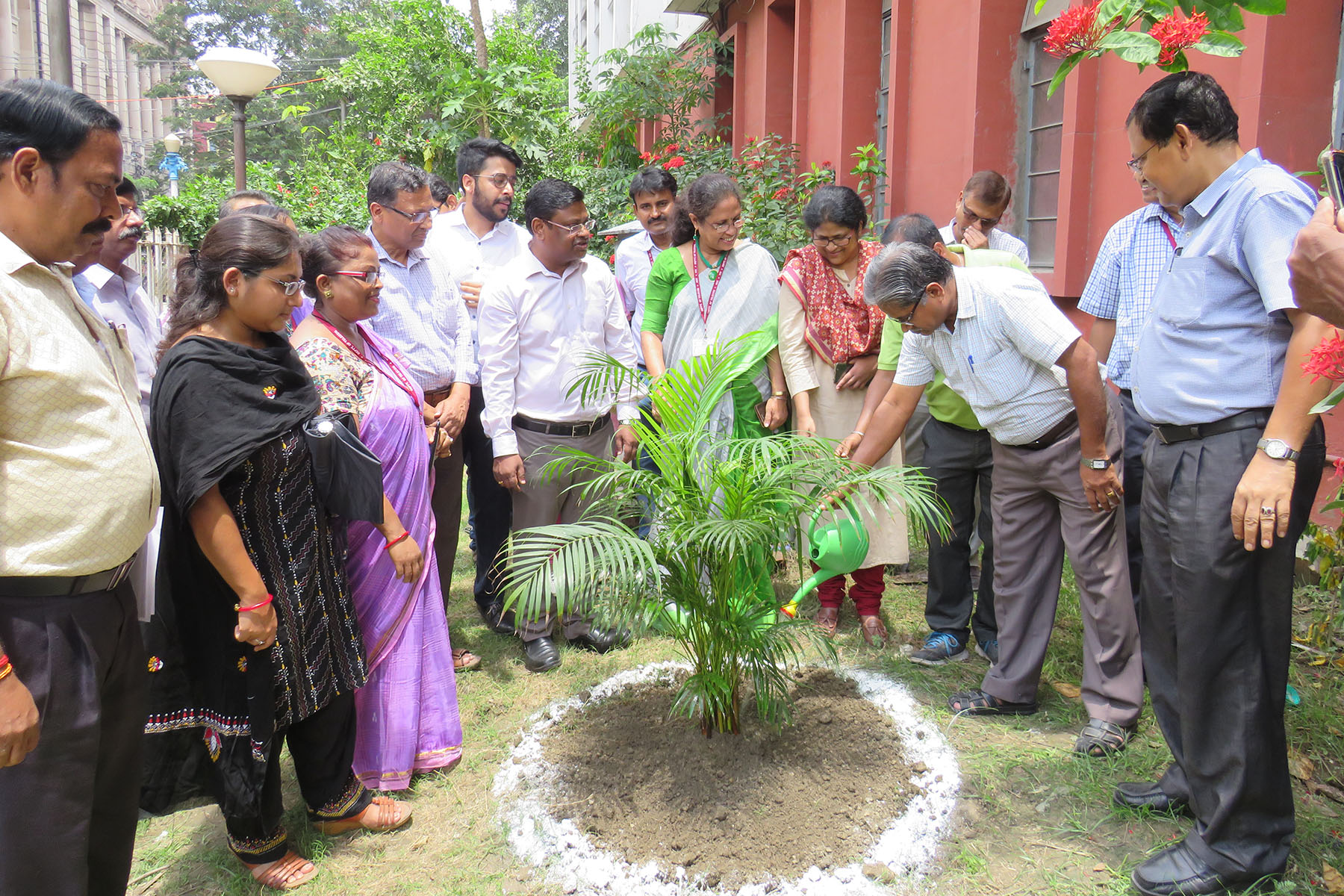 Plantation Programme by Officers and Staff O/o Pr.CCA, Kolkata and BSNL CTD on 19-07-2019
