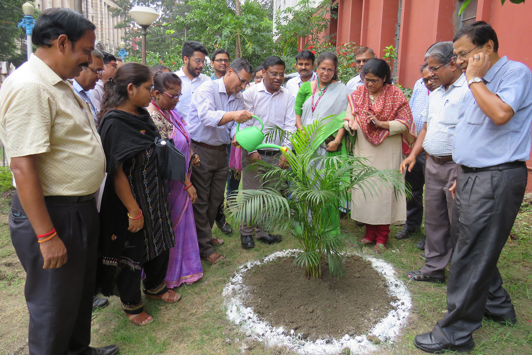 Plantation Programme by Officers and Staff O/o Pr.CCA, Kolkata and BSNL CTD on 19-07-2019