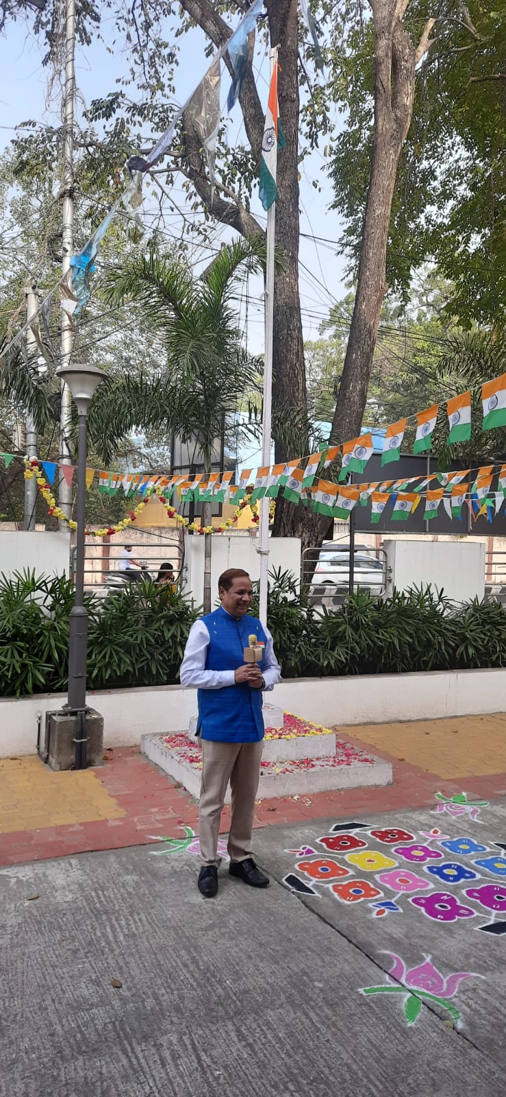 Republic day 2023 celebration - Flag hoisting