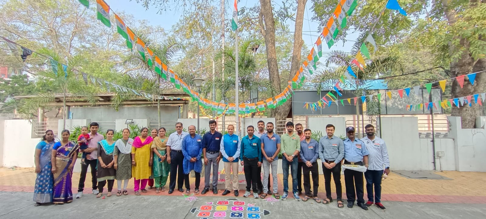 Republic day 2023 celebration - Flag hoisting