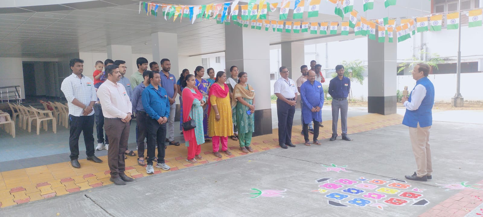 Republic day 2023 celebration - Flag hoisting
