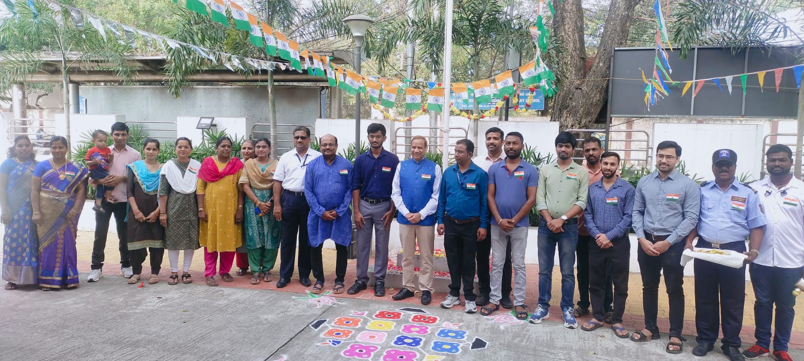 Republic day 2023 celebration - Flag hoisting