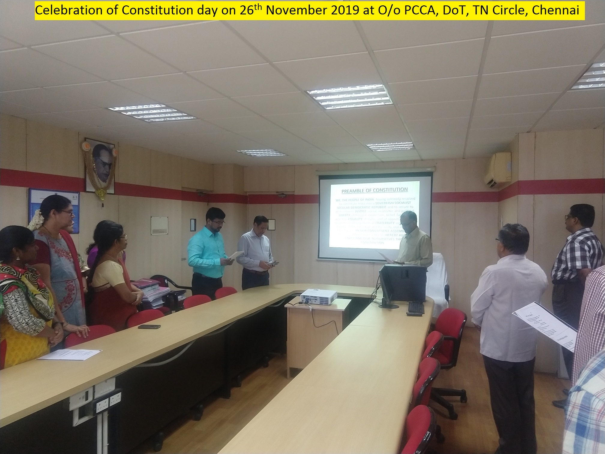 Training session on HoO module in SAMPANN for onboarding of BSNL on 25.11.19