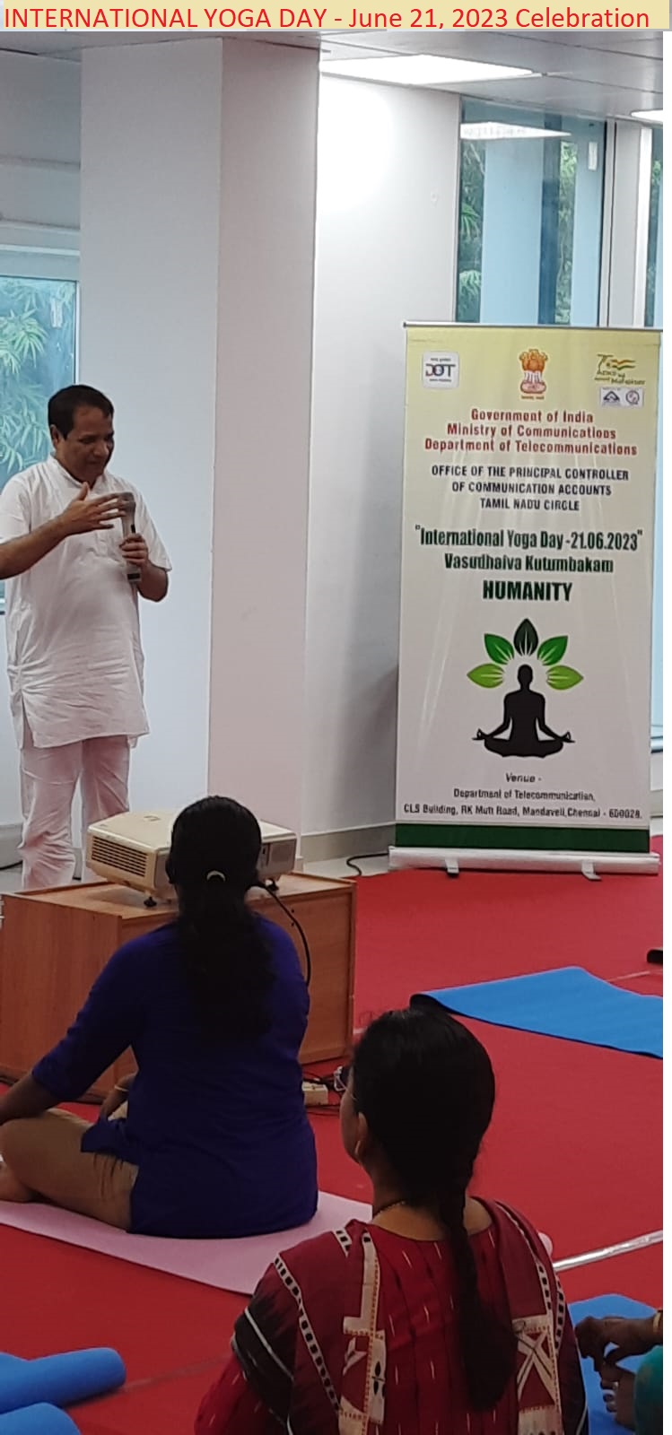 INTERNATIONAL YOGA DAY - June 21, 2023 Celebration