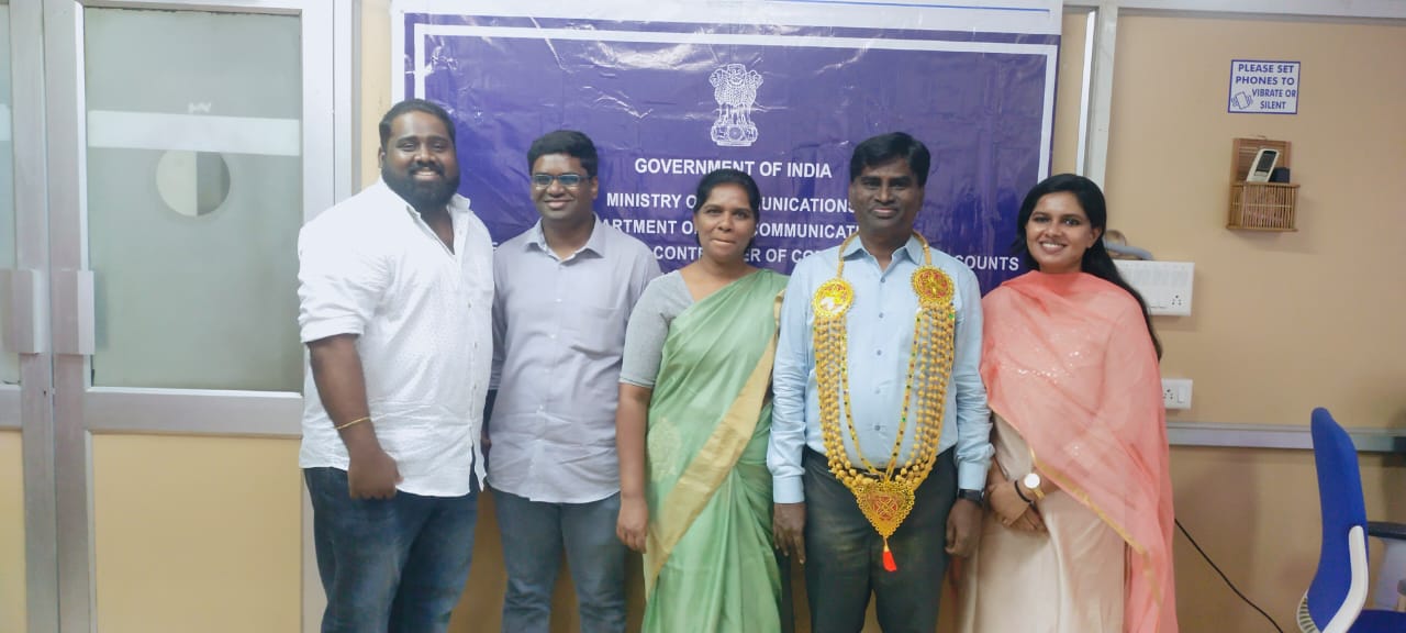 Retirement function of Shri.A.G.Mani