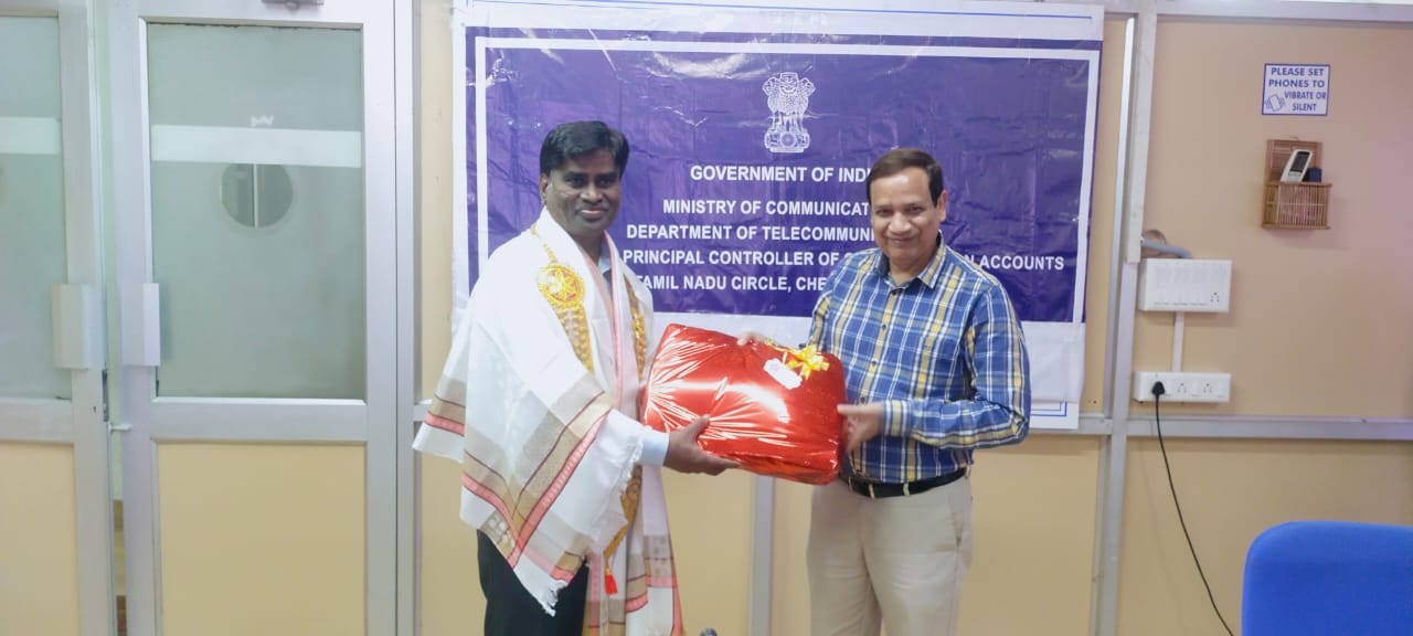 Retirement function of Shri.A.G.Mani