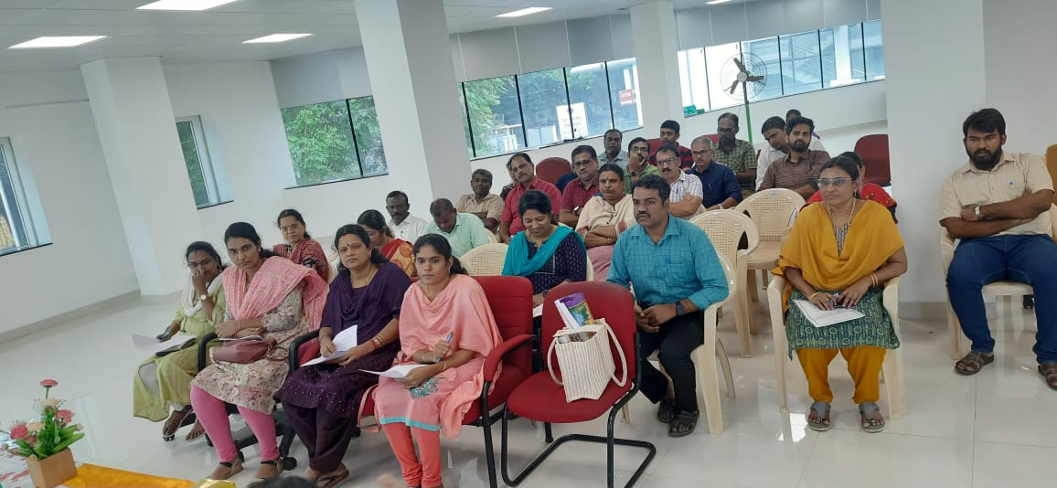 A workshop on Art of living and value addition on the topic “Conflict resolution in home and workplace†on 31.12.2024