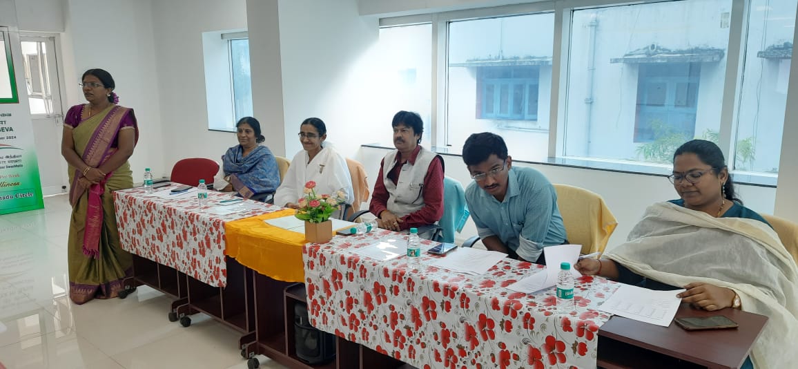 A workshop on Art of living and value addition on the topic “Conflict resolution in home and workplace†on 31.12.2024