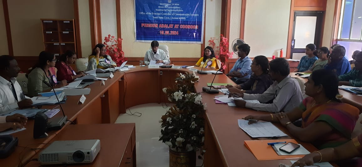 Pension Adalat @ Coonoor, The Nilgiris, Tamil Nadu10.05.2024
