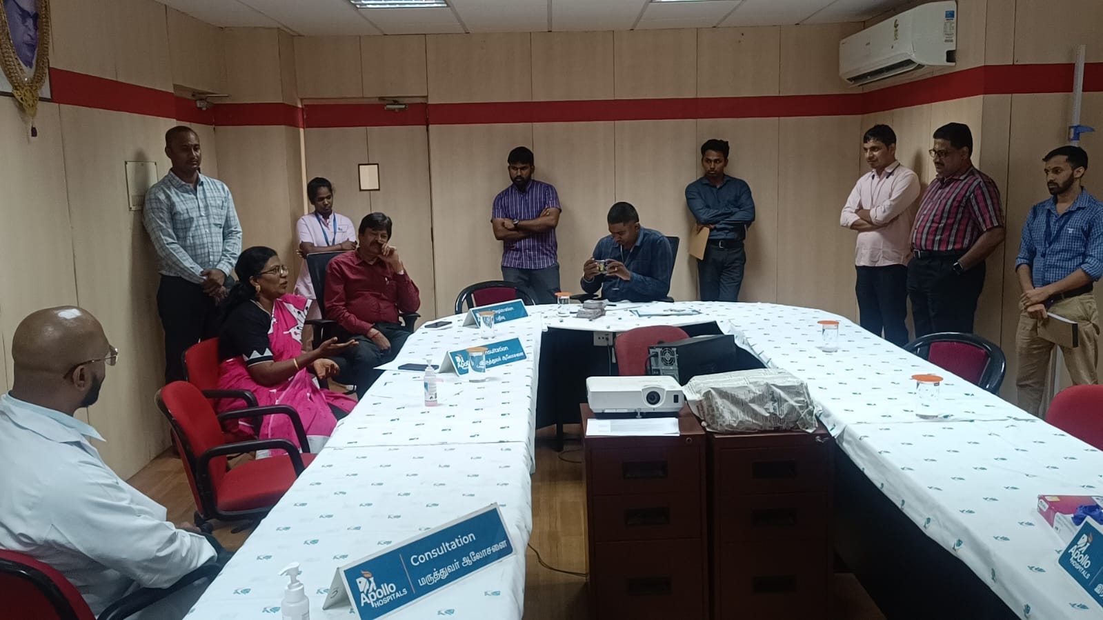 Medical Camp held at O/o the Pr.CCA Tamil Circle (RK Nagar premises) on account of World Health Day