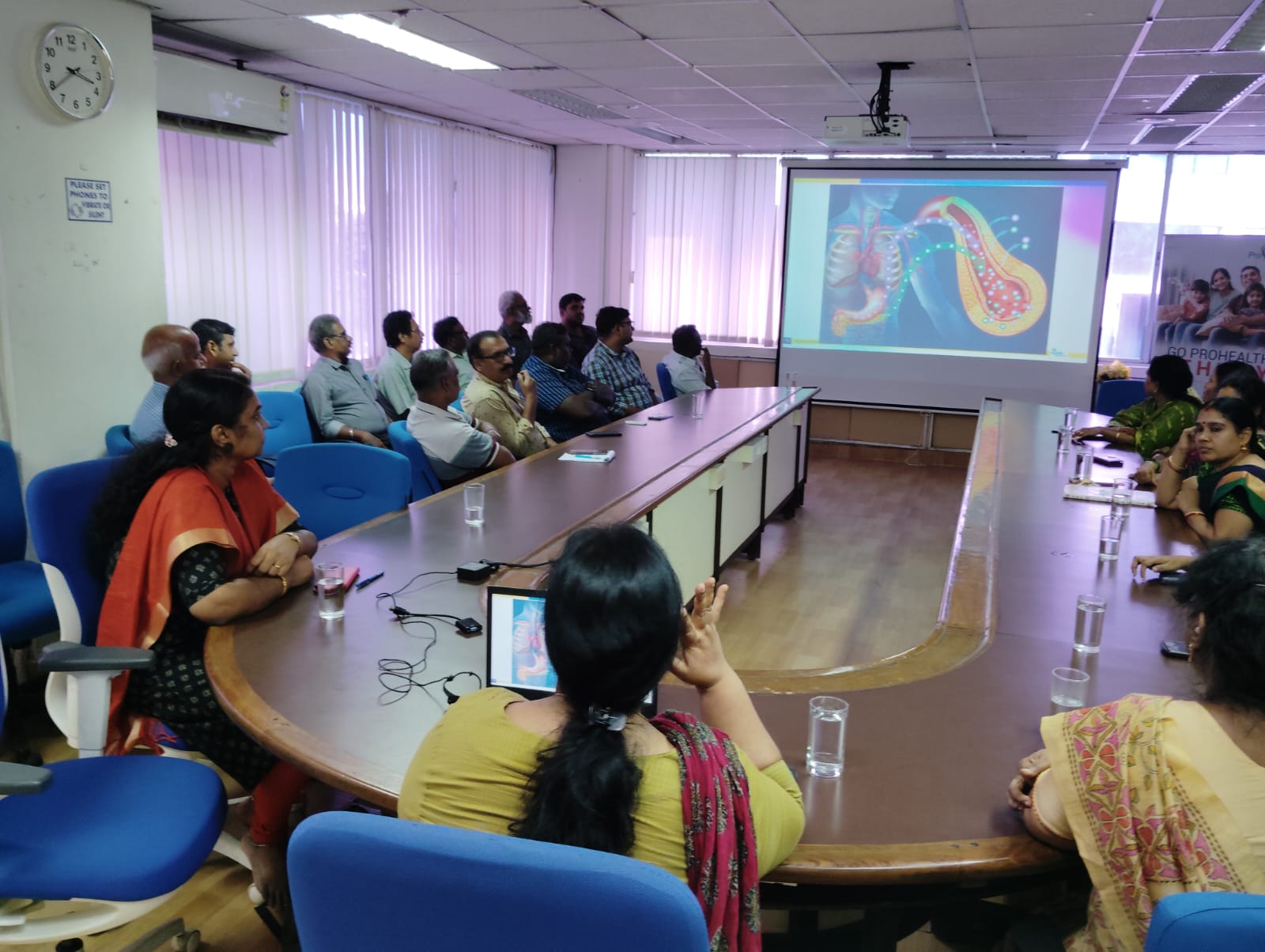 Medical Camp held at O/o the Pr.CCA Tamil Circle on account of World Heath Day