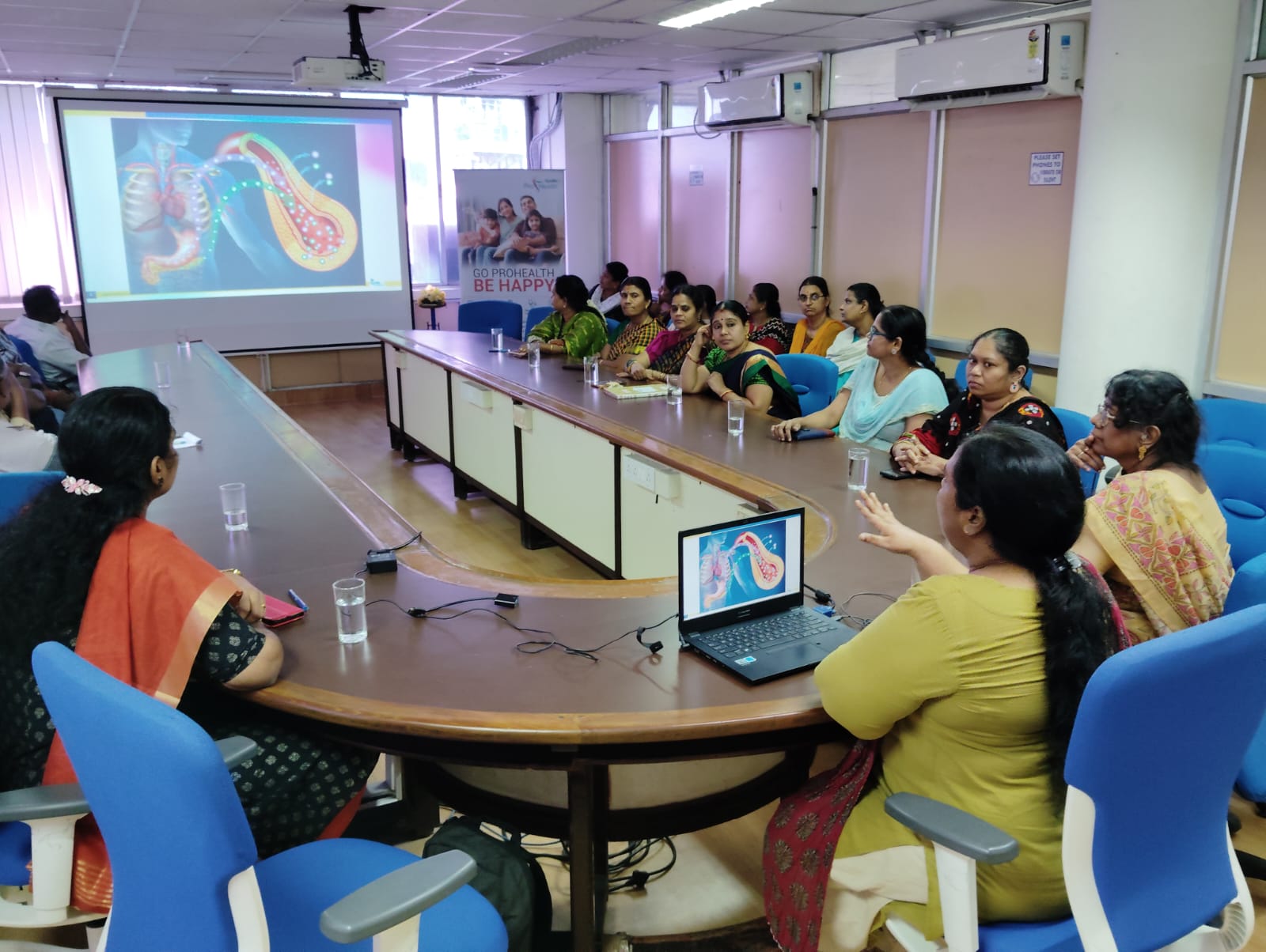 Medical Camp held at O/o the Pr.CCA Tamil Circle on account of World Heath Day