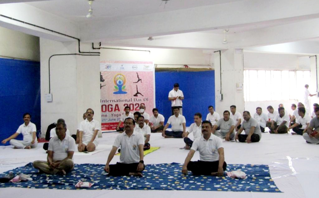 On orders of CGCA office Yoga Day 21/06/2022 was celebrated by all offices in Assam DoT Circle (CCA/LSA/RLO)  & BSNL. Image